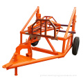 Cable Reel Trailer 3T Cable Drum Reel Carrier Transport Laying Trailer Supplier